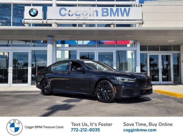 used 2021 BMW 740 car, priced at $51,082