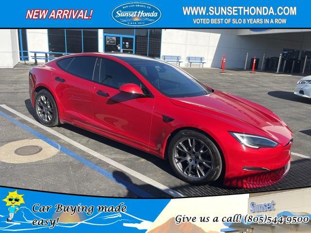 used 2022 Tesla Model S car, priced at $64,653