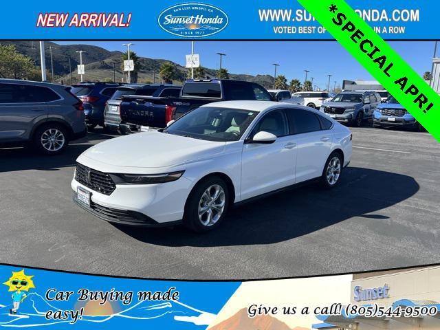 used 2023 Honda Accord car, priced at $25,917