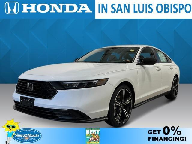 new 2025 Honda Accord Hybrid car, priced at $35,260