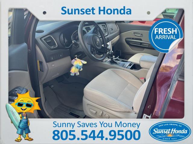 used 2017 Kia Sedona car, priced at $12,874
