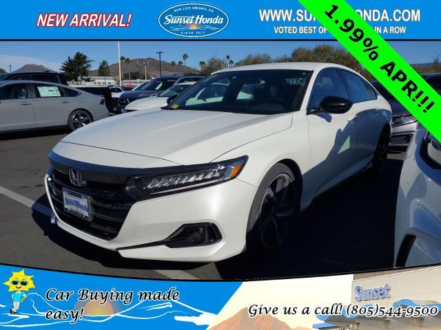 used 2022 Honda Accord car, priced at $25,817