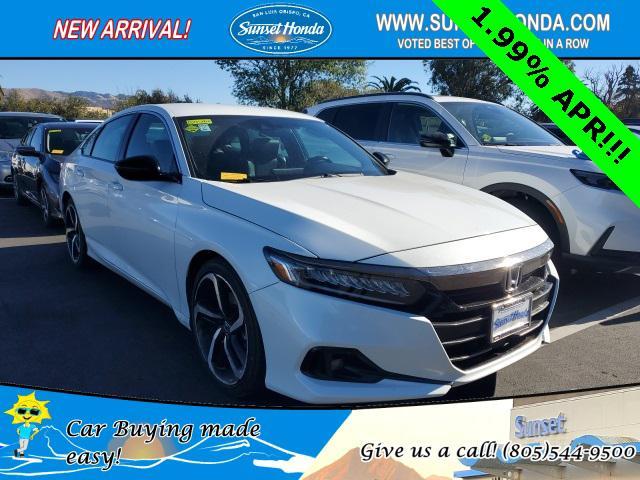 used 2022 Honda Accord car, priced at $27,871