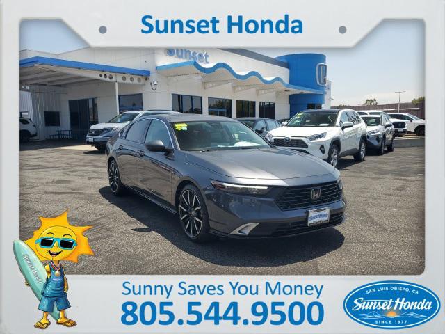 used 2023 Honda Accord Hybrid car, priced at $38,983