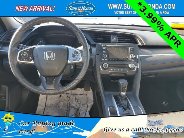 used 2019 Honda Civic car, priced at $17,493