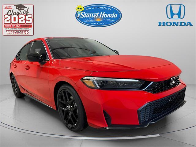 new 2025 Honda Civic car, priced at $28,545