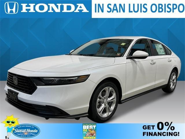 new 2025 Honda Accord car, priced at $28,960