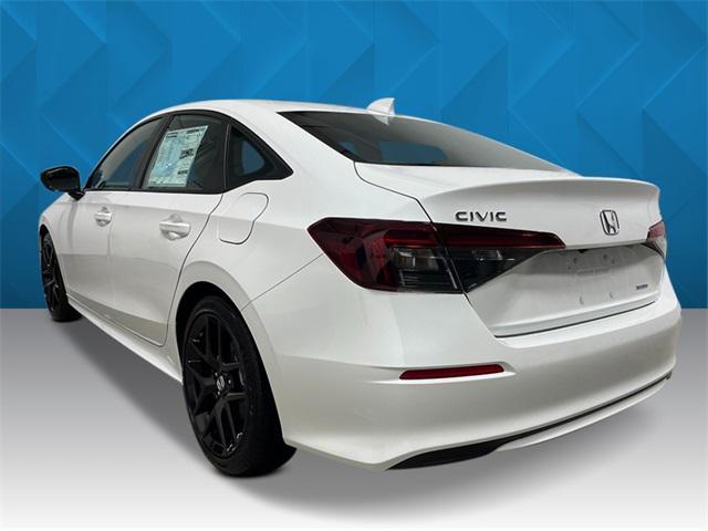 new 2025 Honda Civic Hybrid car, priced at $30,555