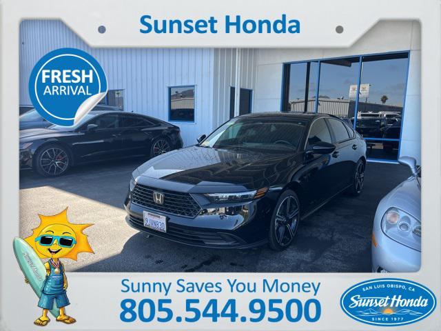 used 2024 Honda Accord Hybrid car, priced at $29,873