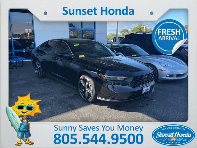 used 2024 Honda Accord Hybrid car, priced at $29,873