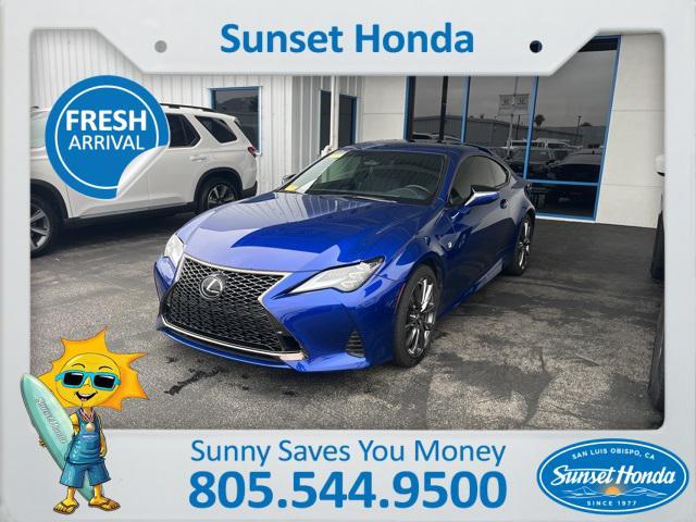 used 2021 Lexus RC 350 car, priced at $43,917