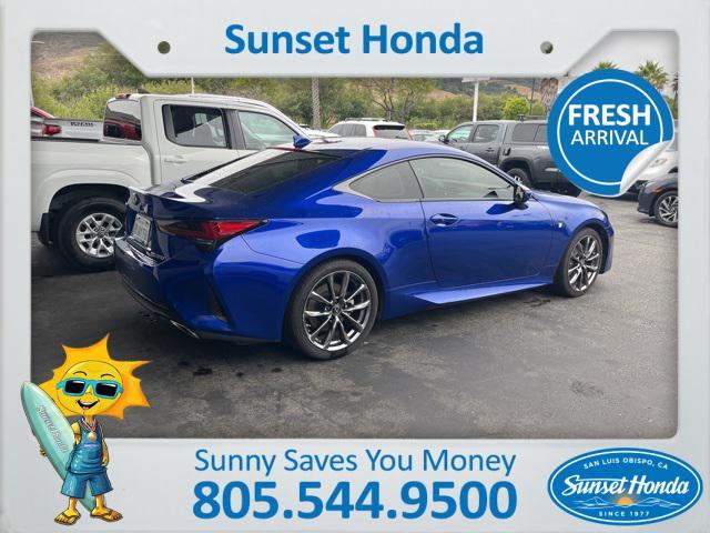 used 2021 Lexus RC 350 car, priced at $43,917