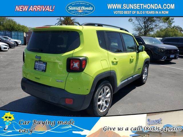 used 2018 Jeep Renegade car, priced at $17,517