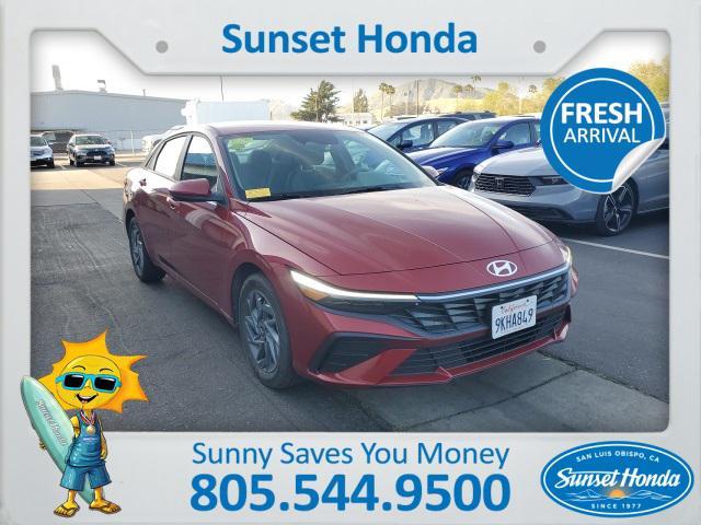 used 2024 Hyundai Elantra car, priced at $21,717