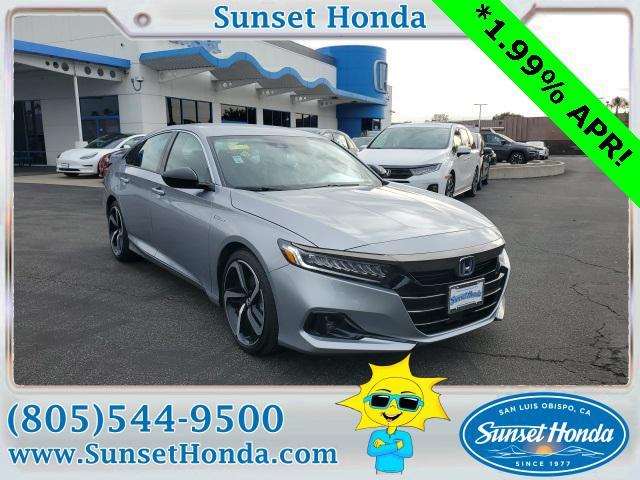 used 2022 Honda Accord Hybrid car, priced at $30,817