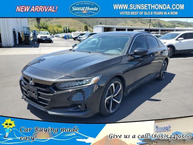 used 2021 Honda Accord car, priced at $27,266