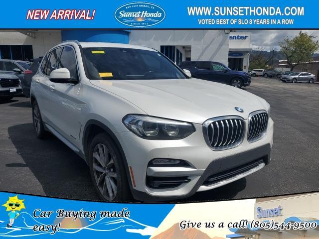 used 2018 BMW X3 car, priced at $21,217