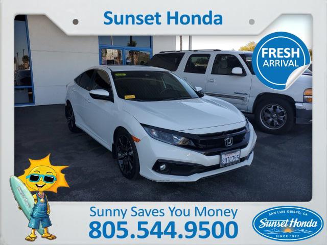 used 2021 Honda Civic car, priced at $23,917