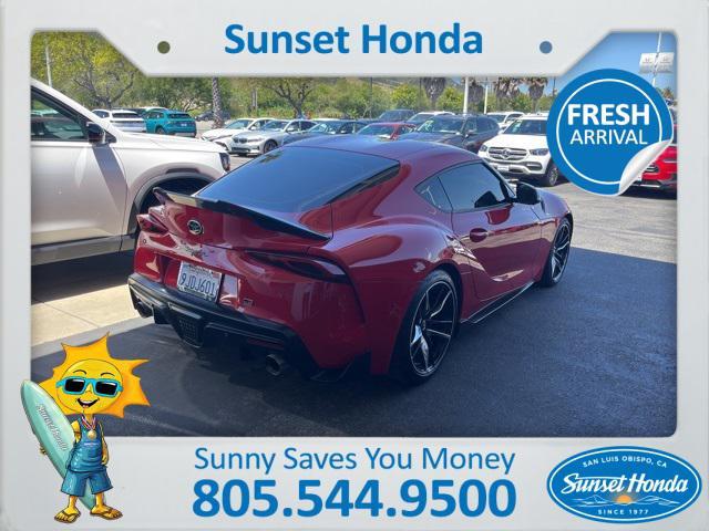 used 2021 Toyota GR Supra car, priced at $59,917