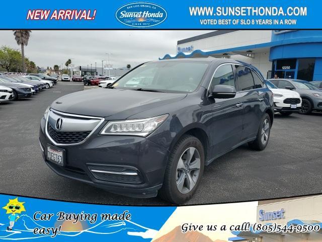 used 2016 Acura MDX car, priced at $19,917