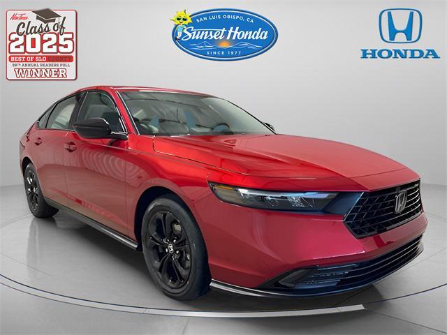 new 2025 Honda Accord car, priced at $30,942