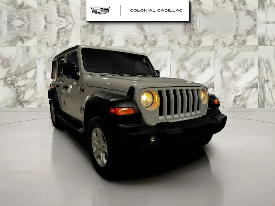 used 2022 Jeep Wrangler Unlimited car, priced at $35,598