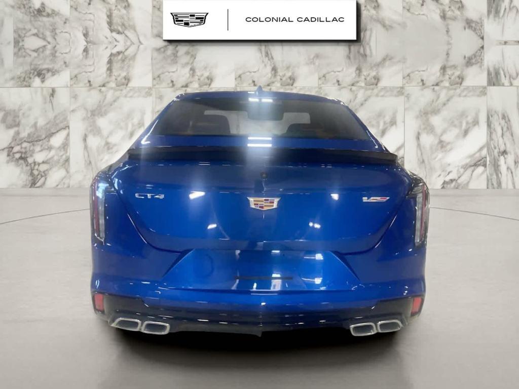 used 2023 Cadillac CT4-V car, priced at $49,880