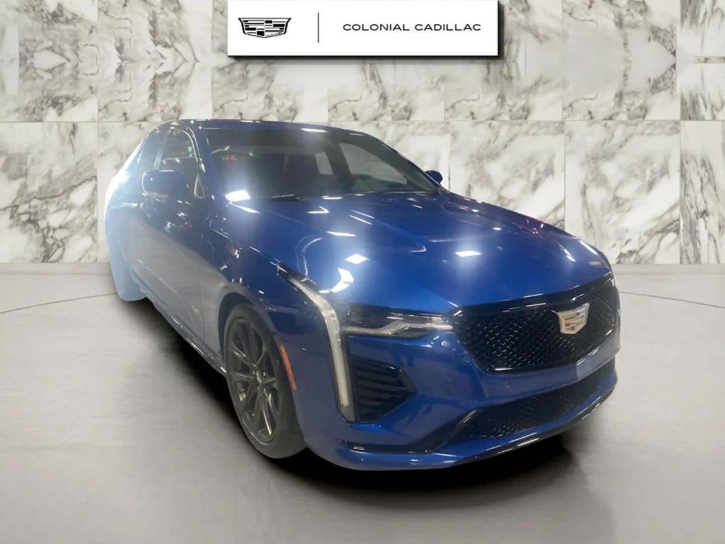 used 2023 Cadillac CT4-V car, priced at $49,880