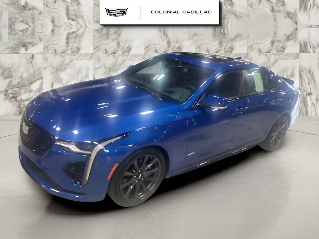used 2023 Cadillac CT4-V car, priced at $49,880