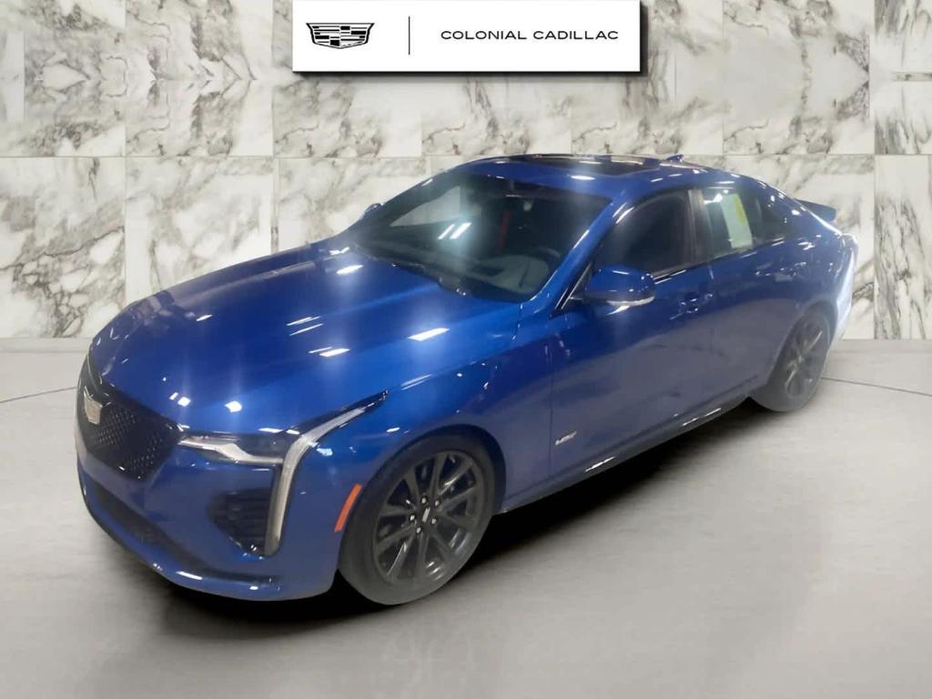 used 2023 Cadillac CT4-V car, priced at $49,880