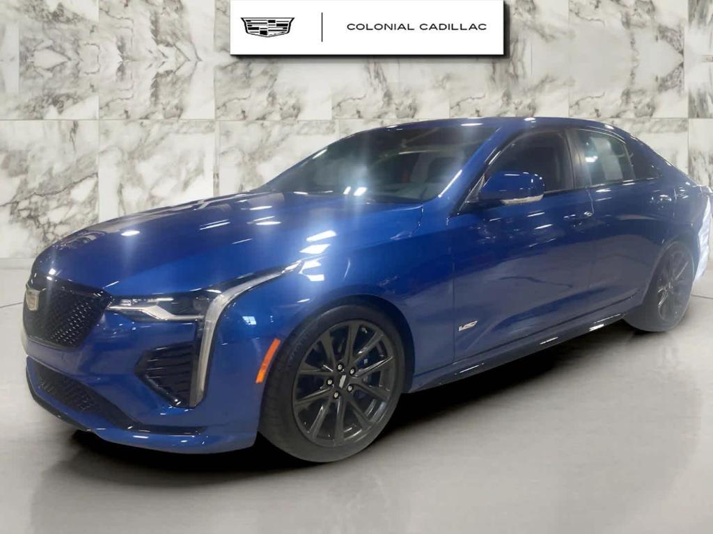 used 2023 Cadillac CT4-V car, priced at $49,880