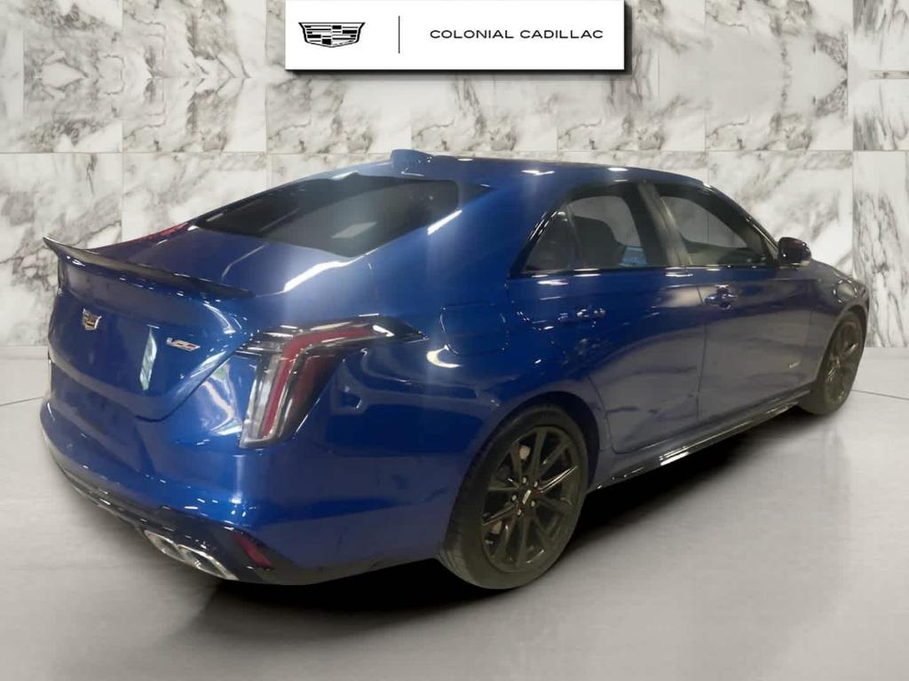 used 2023 Cadillac CT4-V car, priced at $49,880