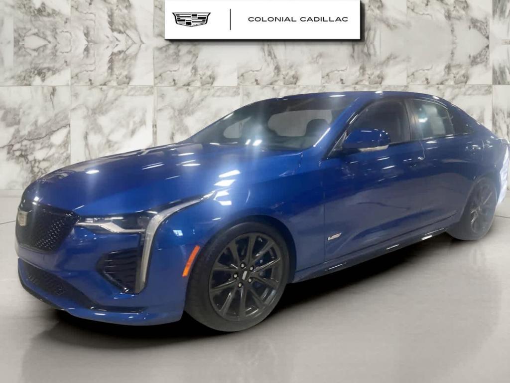 used 2023 Cadillac CT4-V car, priced at $49,880
