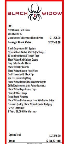 used 2023 GMC Sierra 1500 car, priced at $68,500