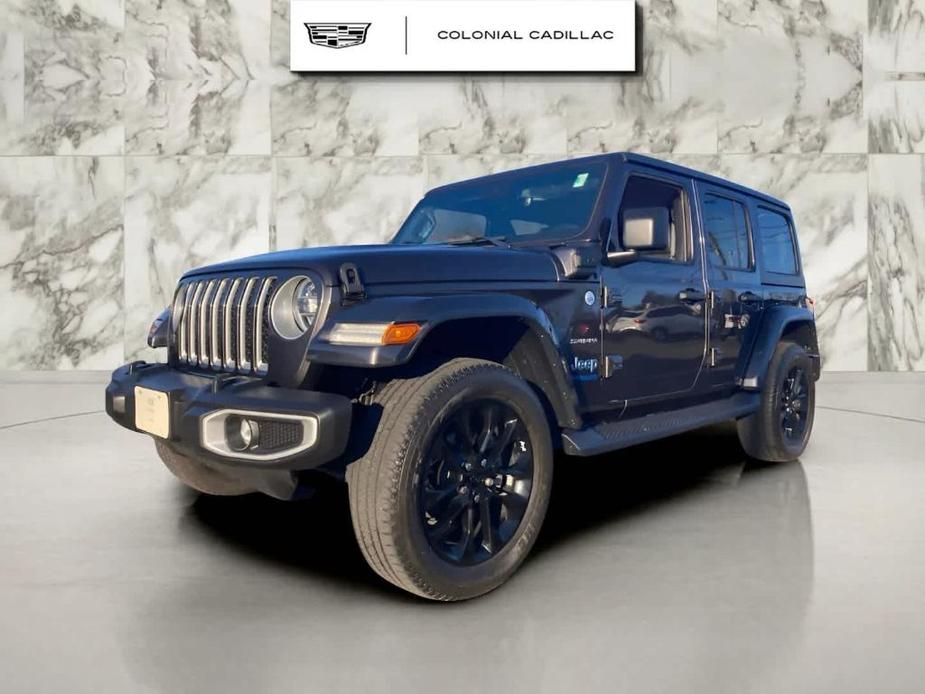 used 2021 Jeep Wrangler Unlimited 4xe car, priced at $32,997