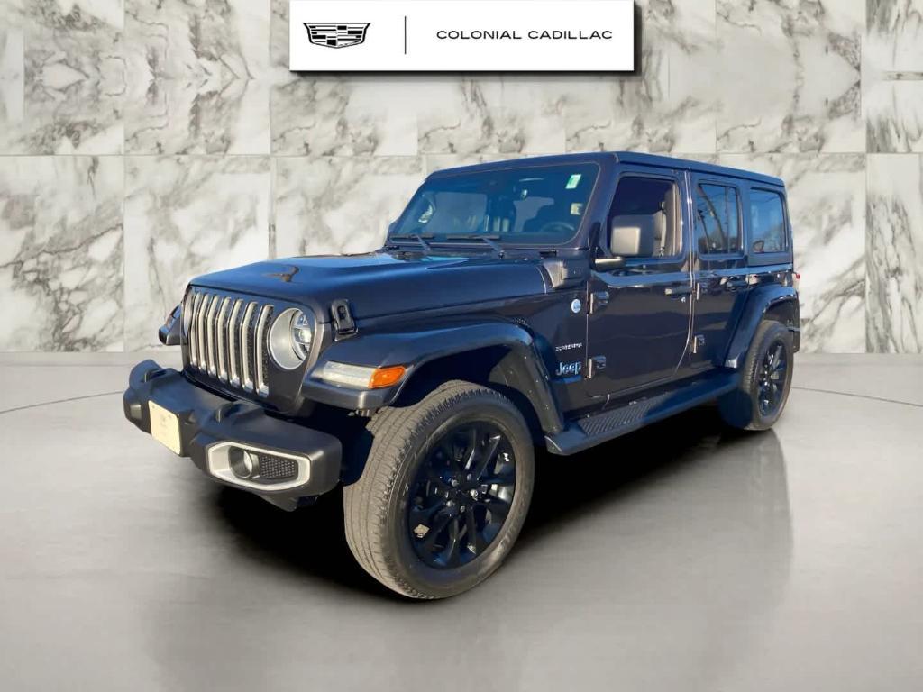 used 2021 Jeep Wrangler Unlimited 4xe car, priced at $35,989