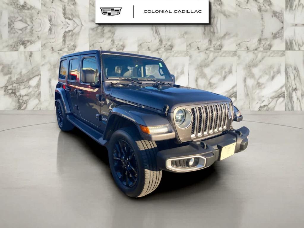 used 2021 Jeep Wrangler Unlimited 4xe car, priced at $35,989