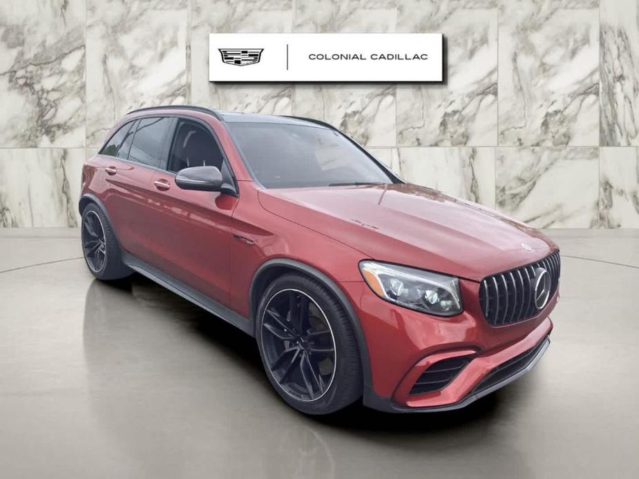 used 2018 Mercedes-Benz AMG GLC 63 car, priced at $39,990
