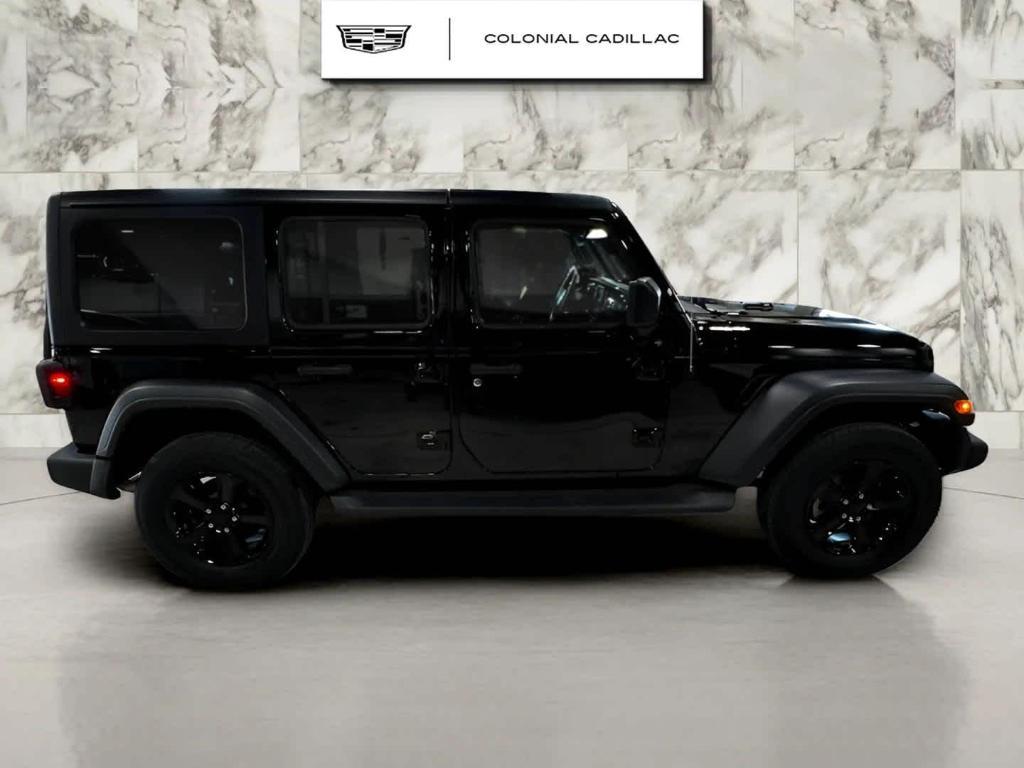 used 2022 Jeep Wrangler Unlimited car, priced at $35,000