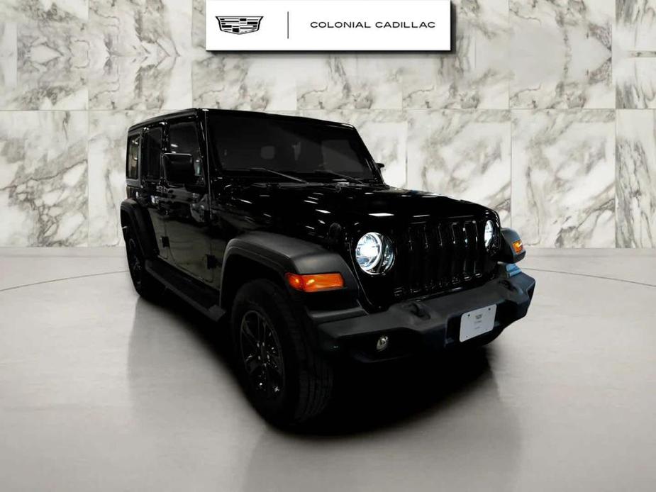 used 2022 Jeep Wrangler Unlimited car, priced at $35,000