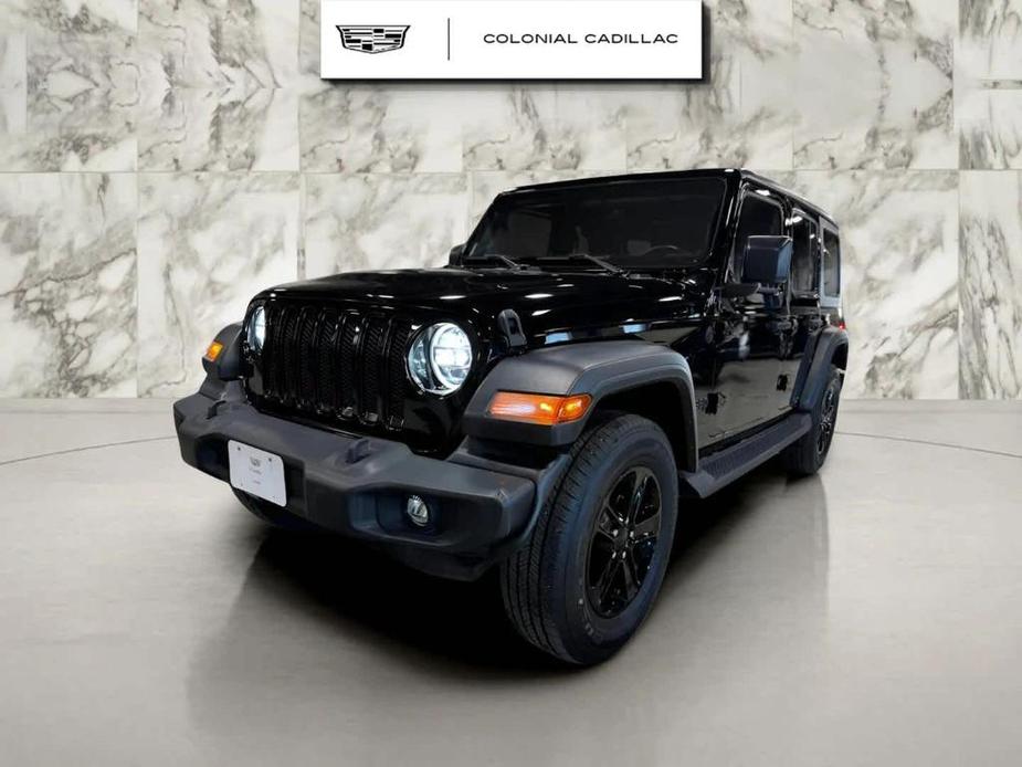 used 2022 Jeep Wrangler Unlimited car, priced at $35,000