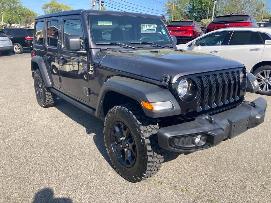 used 2021 Jeep Wrangler Unlimited car, priced at $34,848