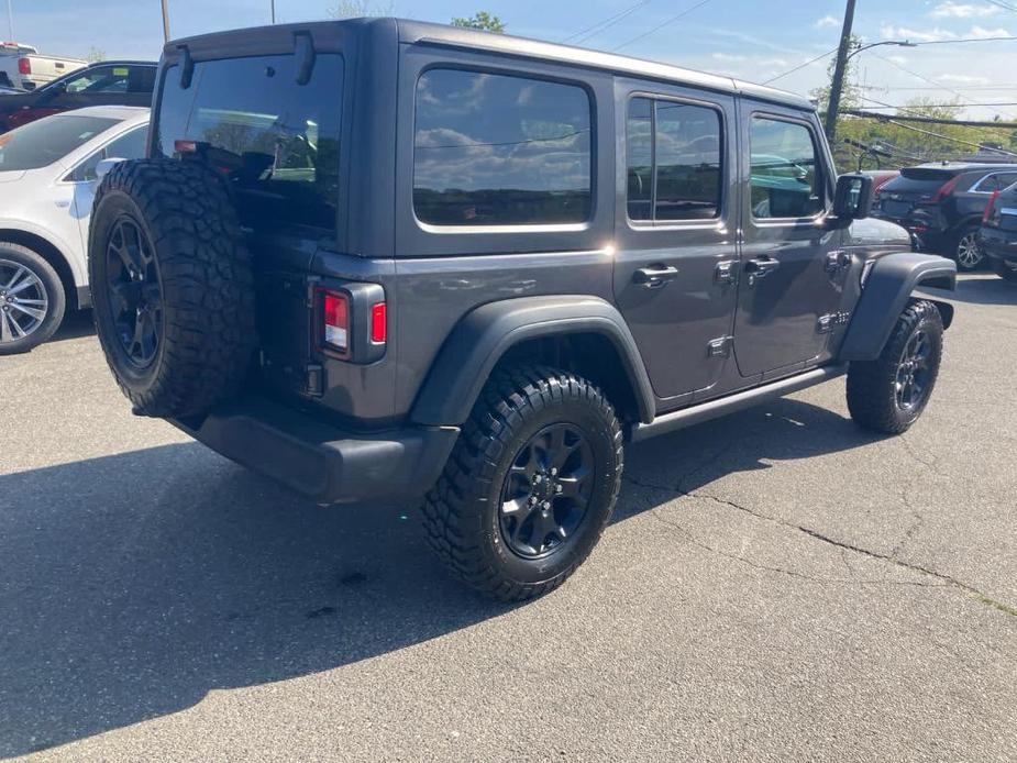 used 2021 Jeep Wrangler Unlimited car, priced at $34,848