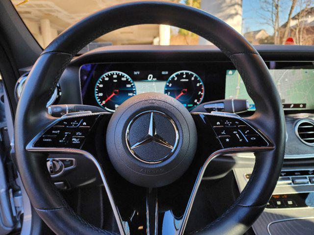 used 2021 Mercedes-Benz E-Class car, priced at $39,995