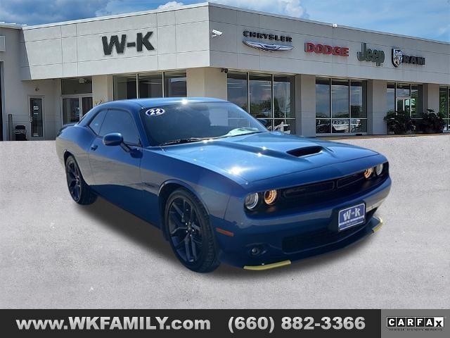 used 2022 Dodge Challenger car, priced at $37,560