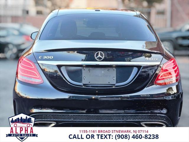 used 2018 Mercedes-Benz C-Class car, priced at $15,795