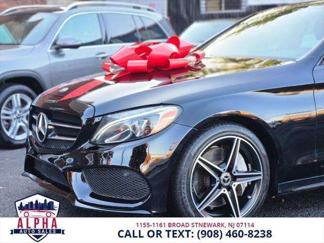 used 2018 Mercedes-Benz C-Class car, priced at $15,995