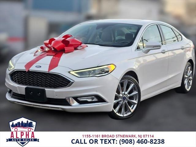 used 2017 Ford Fusion car, priced at $10,495