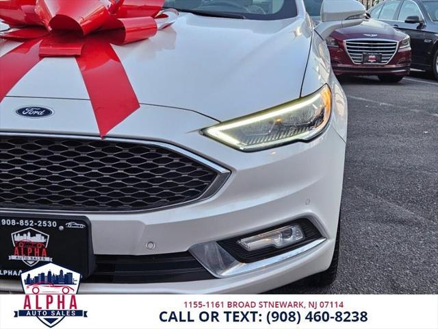 used 2017 Ford Fusion car, priced at $10,495