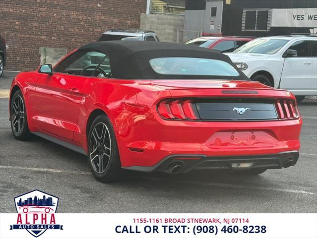used 2021 Ford Mustang car, priced at $19,495